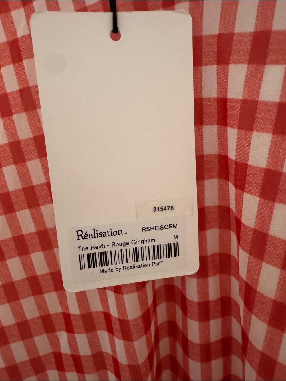 Realisation Par Heidi Rouge Gingham Dress - Picture 10 of 11